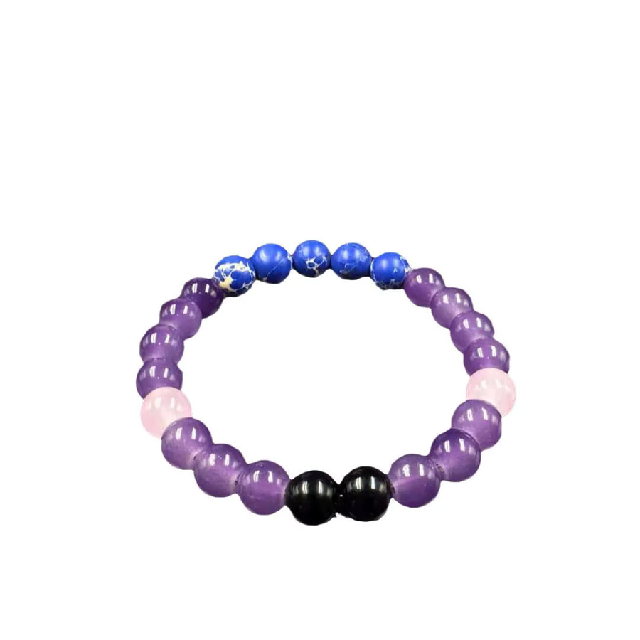 DAIPAN Armband, Naturstein Perlen, 8mm, Unisex - Bild 5