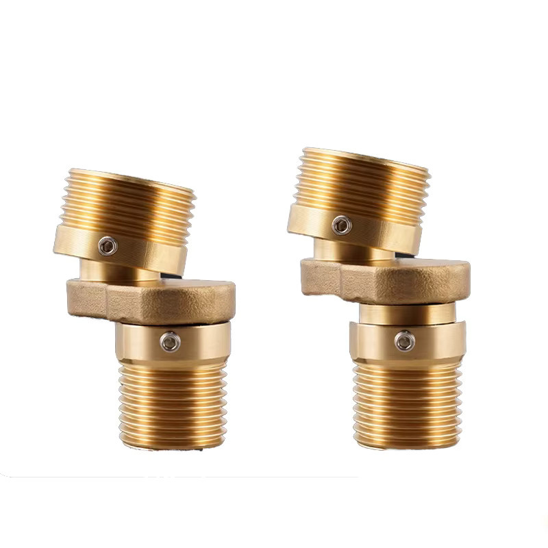 JIANGZILIU Duscharmatur-Adapter Wandmontage mit 360 Grad drehbarem Fußwinkel in Gold - Bild 7