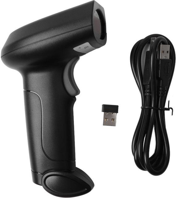 Neoglint QR Code Scanner V7 Drahtloser Intelligenter Sprachscanner in Schwarz für Supermarkt, Kurier und Lagerinventur - Bild 1