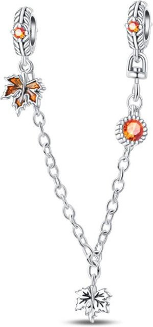 Charms 925 Silber, Perle, Zirkonia, Damen - Bild 1