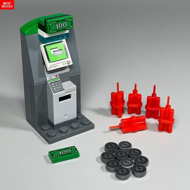 Yiran toy Geldautomat Schatz Konstruktionsbausteine 6–12 Jahre - Bild 1