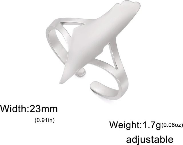 Ring Palästina Karten, Edelstahl, Gold, Unisex, verstellbar - Bild 1