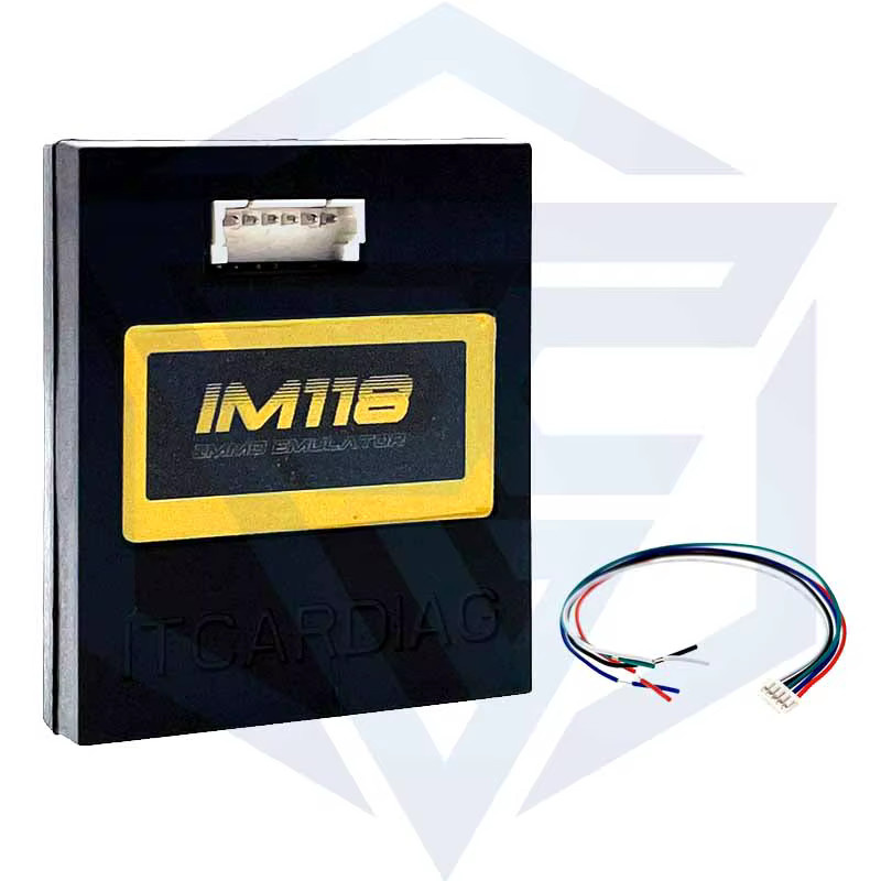 ITCARDIAG IM118 IMMO Off Emulator Sitzbelegungssensor Autodiagnosetool für K-LINE und CANBUS in Schwarz - Bild 2
