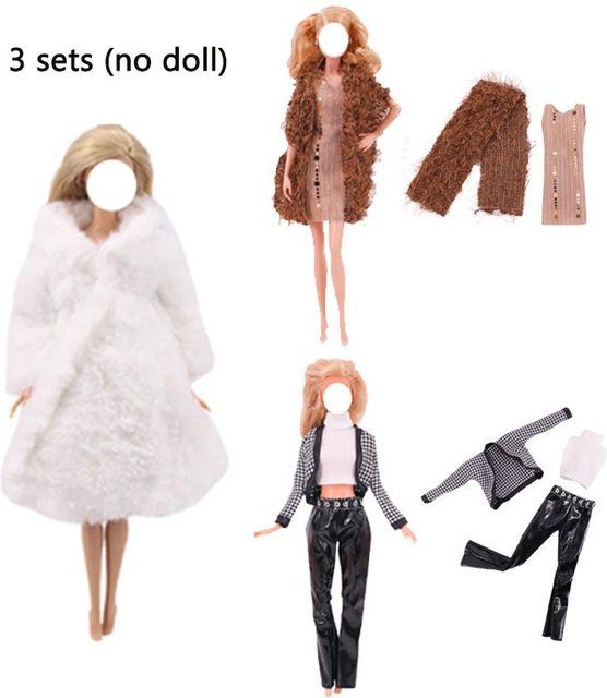 Discover Intime Modekleidung für 30 cm Puppen, 3-teiliges Set, ab 14 Jahren - Bild 1