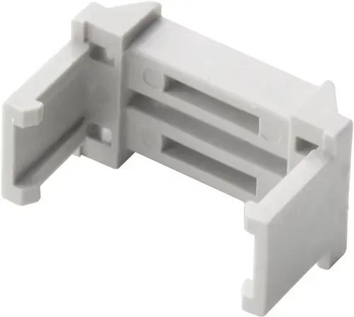Harting Zugentlastung in Silber und Weiß 09661080001 09 66 108 0001 - Bild 1