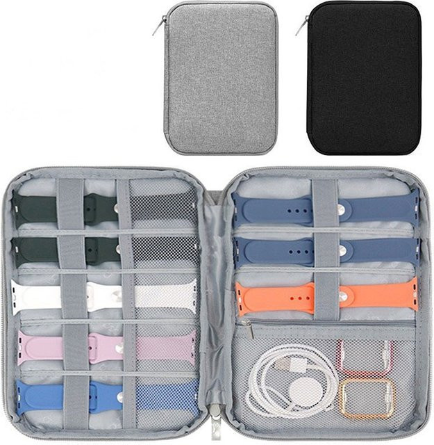Uhrenarmband Aufbewahrungsbox, Schwarz, Unisex - Bild 1