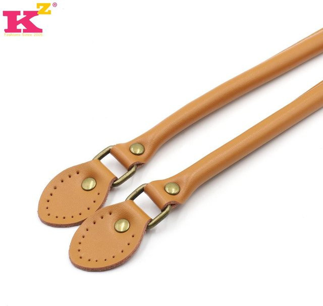 Taschenriemen Rindsleder, 40 cm, khaki, Unisex - Bild 1