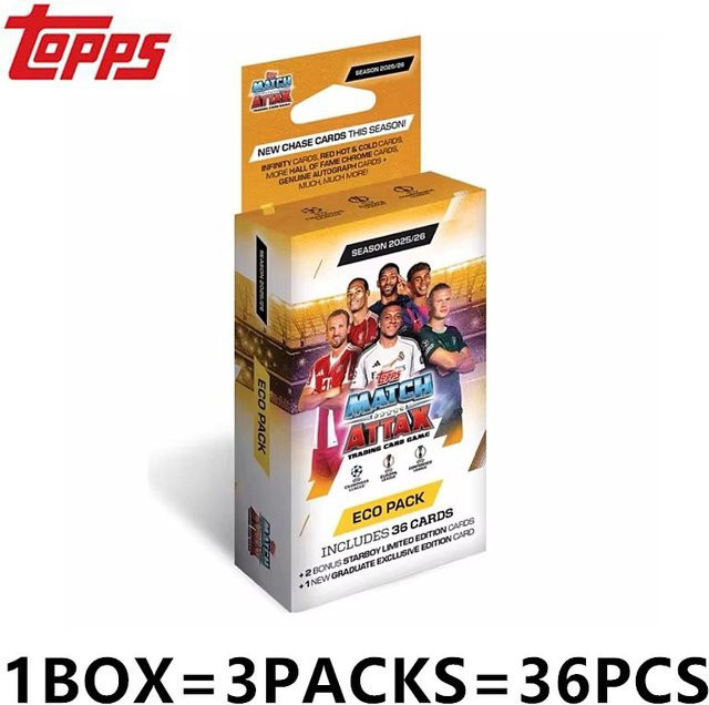 Topps Match Attax, Spielkartensammlung, 36 Stück/Box - Bild 1