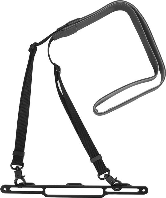 DJI GS564 Fernbedienungs-Lanyard M30 Lanyard RC Gepolsterter Nackengurt aus PU-Leder für DJI RC und DJI RC Plus in Schwarz - Bild 1