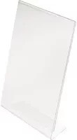 Deflecto Classic Image Tischaufsteller L-Form für DIN A3 in Transparent - Bild 1