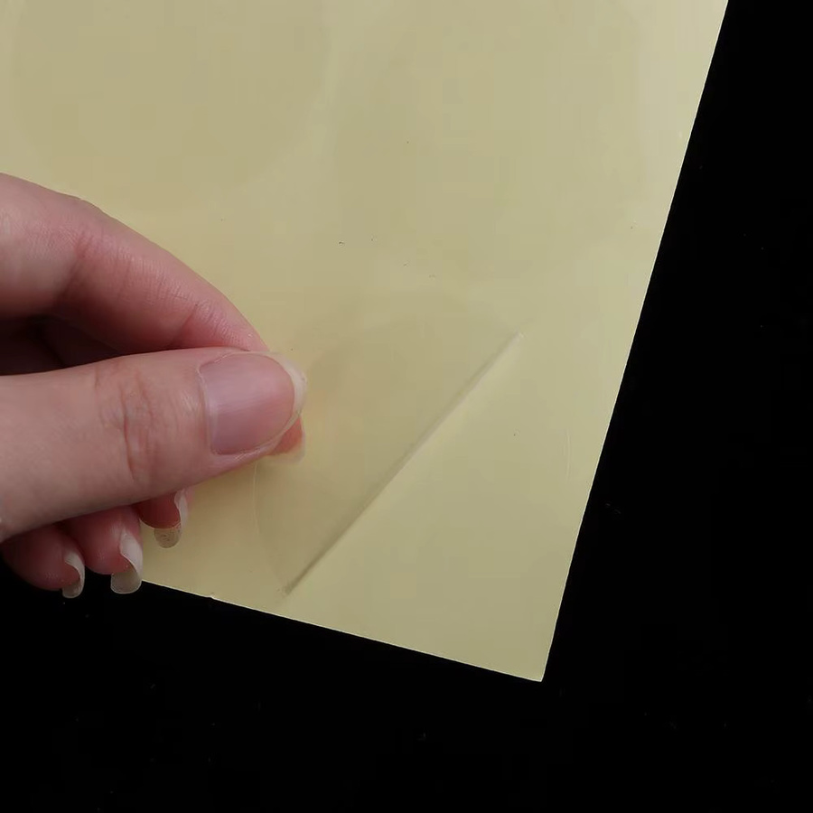 Transparente runde PVC-Punktaufkleber als selbstklebende Etiketten und Wafer-Siegel für Markierungen - Bild 3