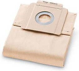 Kärcher Papierfiltertüten für Trockensauger T 7/1, 10 Stück, beige - Bild 1