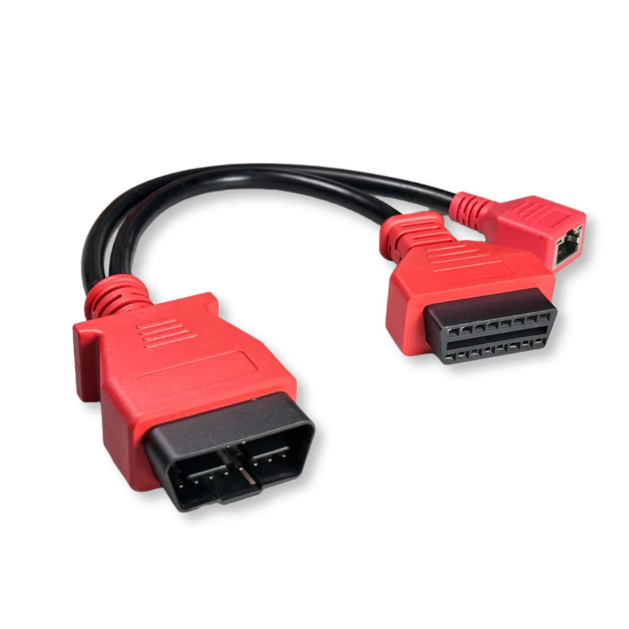 Autel Ethernet-Kabeladapter für die Programmierung der BMW F-Serie in Rot, kompatibel mit Autel MS908 PRO, MS908S PRO, MaxiSys Elite, IM608, IM608 PRO und IM600 - Bild 2
