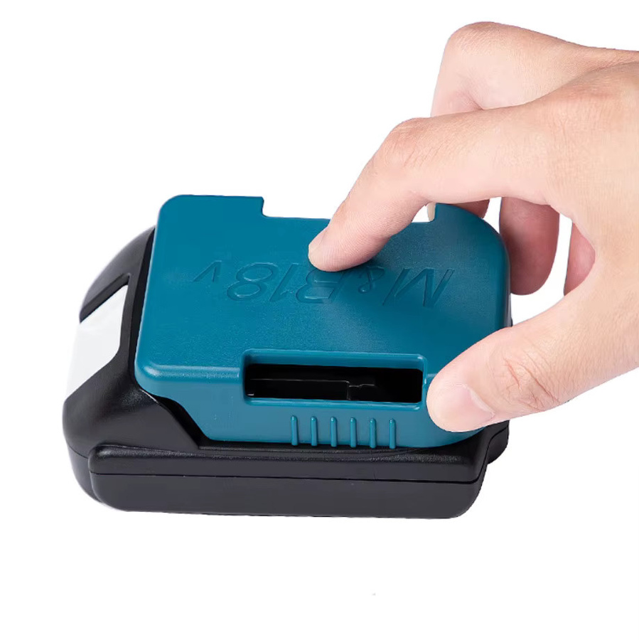 ZWINCKY Batteriespeicher Rack Halterung in Blau für Makita und Bosch 14,4 V 18V Akkus, 10/5 Stück Set - Bild 2