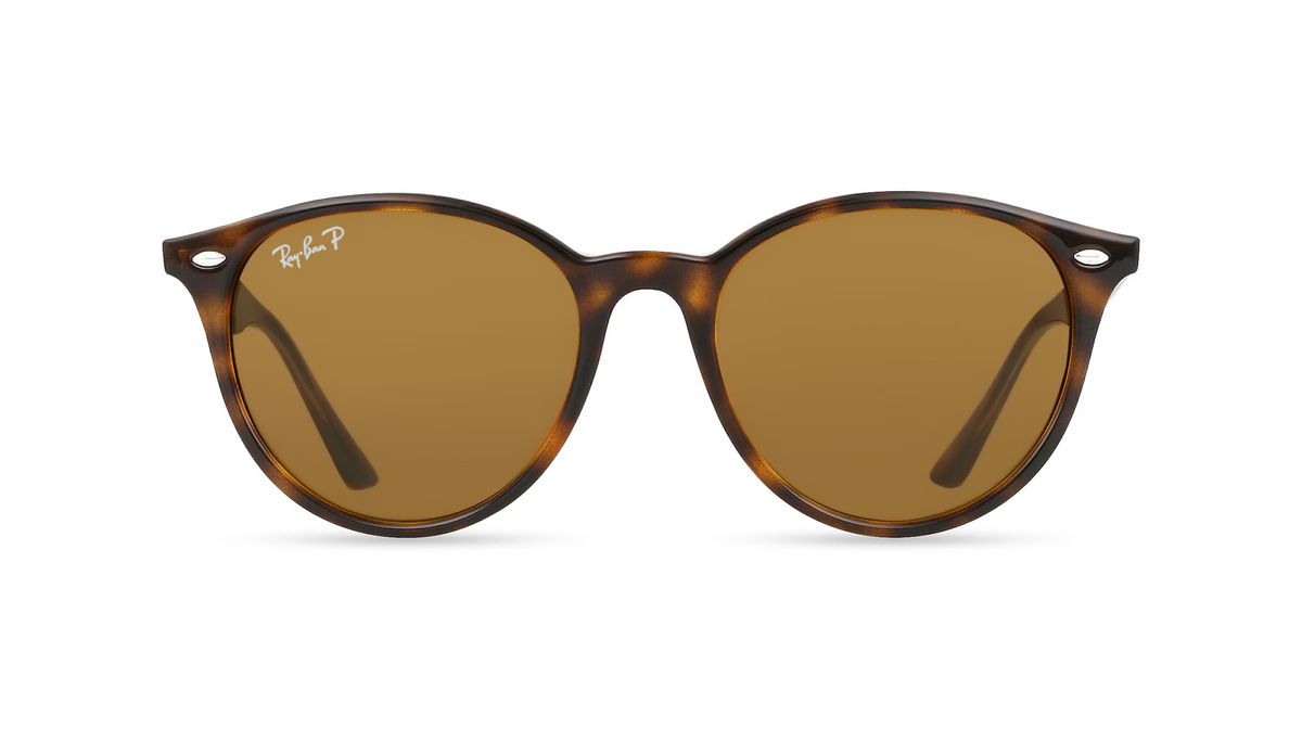 Ray-Ban RB 4305 Sonnenbrille Panto, Vollrand, Kunststoff, Unisex, brown - Bild 1
