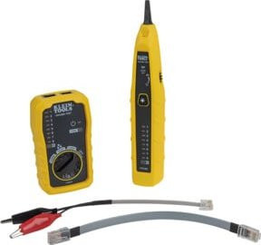 Klein Tools Toner und Probe Set zur Kabelverfolgung mit modularer Anschlussmöglichkeit in Gelb - Bild 1