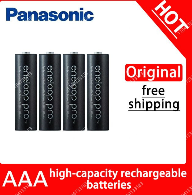 Panasonic Eneloop Pro AAA-Batterien mit 950 mAh Kapazität, wiederaufladbar - Bild 1