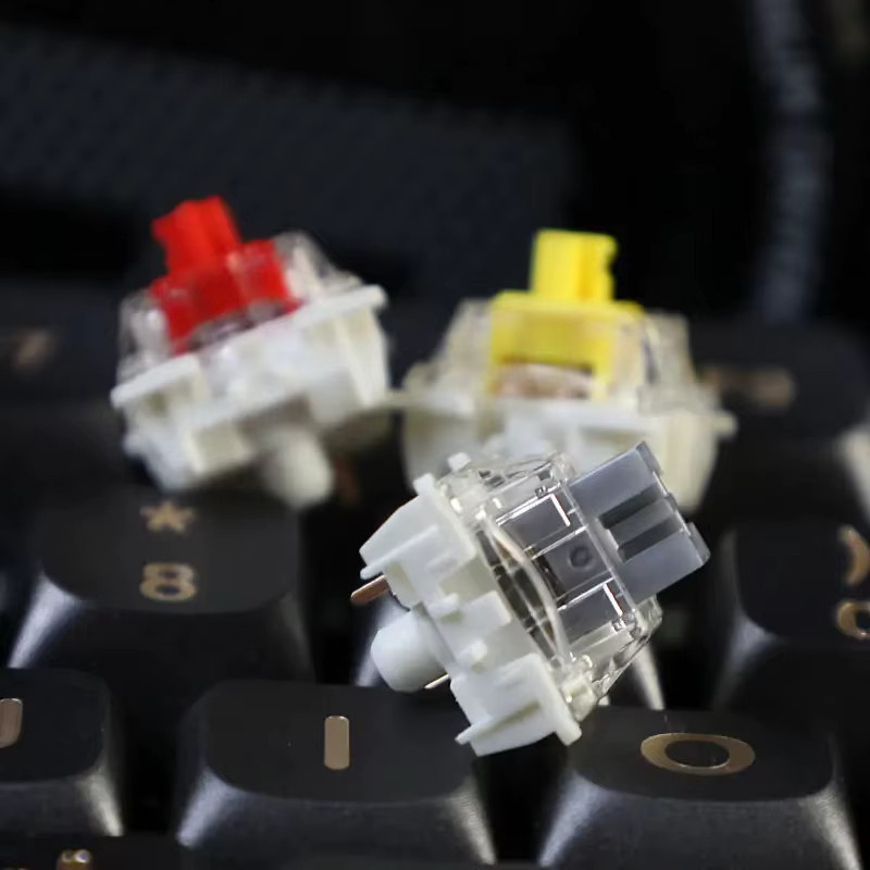 Gateron Pro 3.0 V3 mechanische Tastaturschalter 3pin RGB Linear und Tactile in verschiedenen Farben vorgeschmiert - Bild 4
