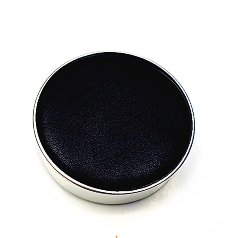 OAKCHARM Uhren-Schutzpolster Leder, Schwarz, 53/72mm - Bild 2