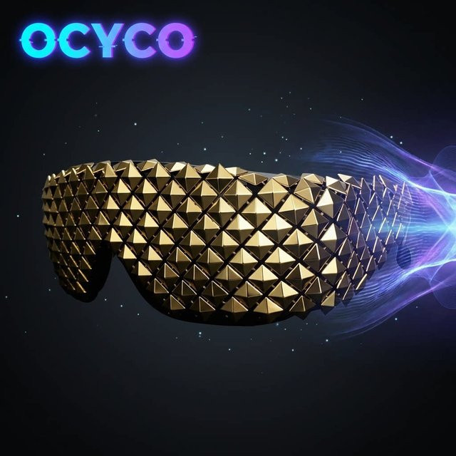 OCYCO Sonnenbrille Wrap, Gold Silber, Herren, Vollrand - Bild 1