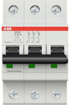 ABB S203M-Z32 Leitungsschutzschalter 32A 400V 2CDS273001R0538 - Bild 1