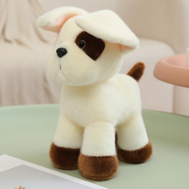 Yiran toy Hunde Plüschpuppe, Husky Golden Retriever Border Collie Schnauzer, 25cm - Bild 1