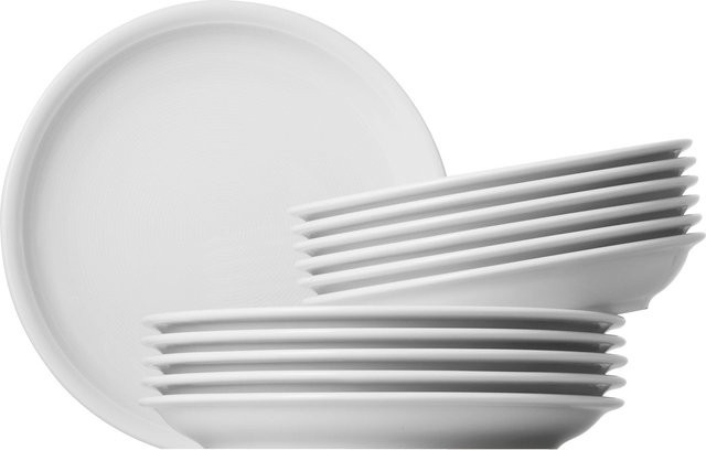 Tafelservice Thomas TREND aus Porzellan und Bone China in Weiß für Erwachsene - Bild 1