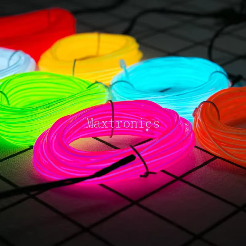 IWP LED Neon Licht Flexibles EL Draht Seil Orange Wasserdichtes LED Streifen Band - Bild 3