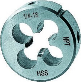 Schneideisen Johs. Boss 3/4-14 RU NPT Schälgerät in Silber - Bild 1