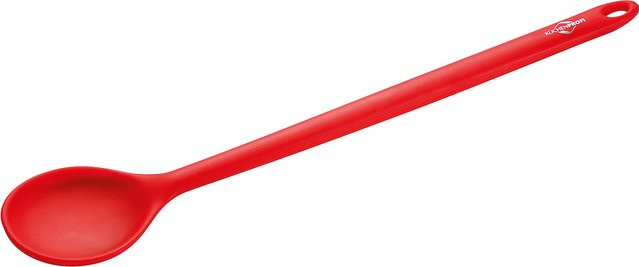 Kochlöffel KÜCHENPROFI TREND aus Silikon, hitzebeständig, rot, rund - Bild 1
