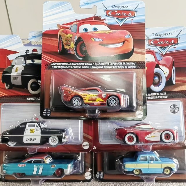 Mattel Disney Cars Rusteze Lightning Mcqueen, Die-Cast Charakterfahrzeuge, Metall, ab 3 Jahre - Bild 1