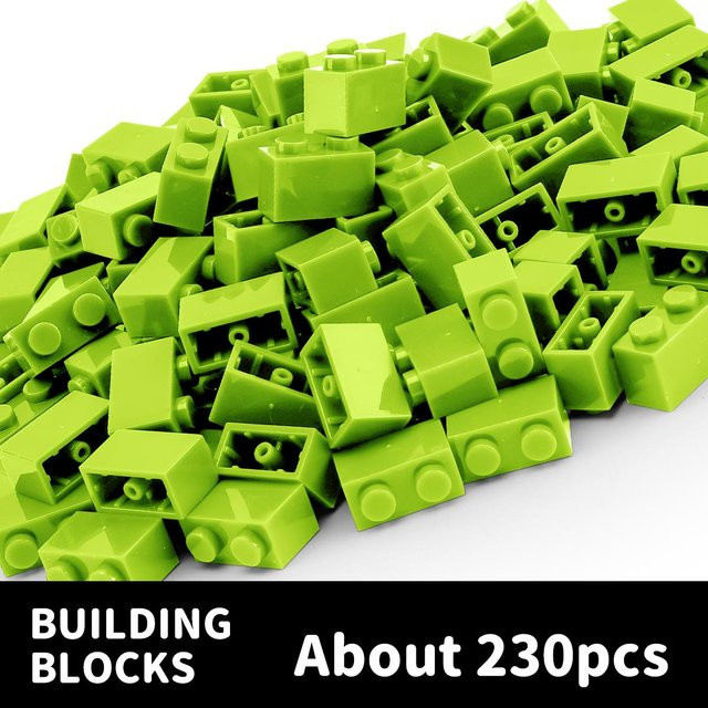 Yiran toy Bausteine Zubehör Mehrfarbig 1x2 High Brick - Bild 1