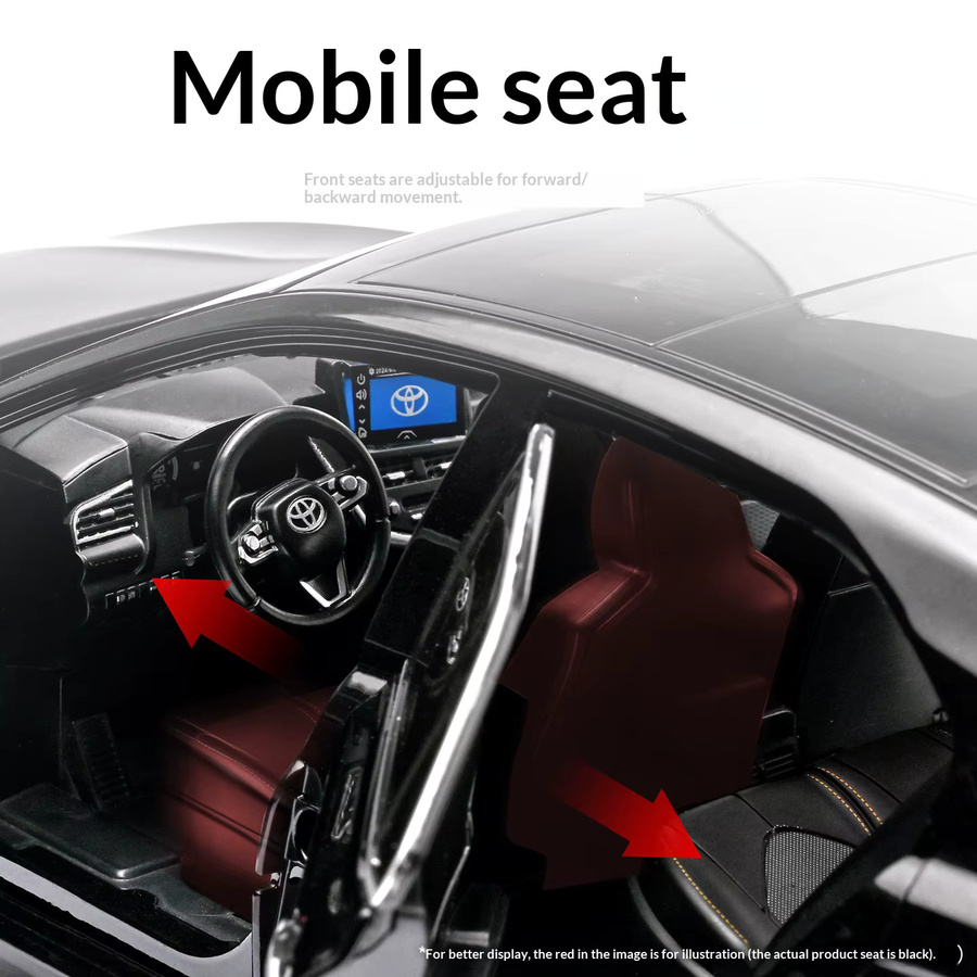 Maisto Toyota Camry, Automodell, 1:18, Metall, Gummi, Schwarz - Bild 5