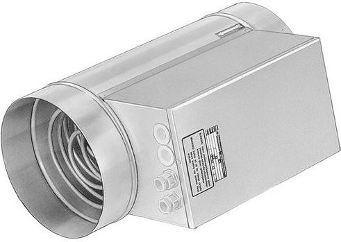 Helios Rohrbegleitheizung EHR-R 9/400 aus Edelstahl in Silber - Bild 1