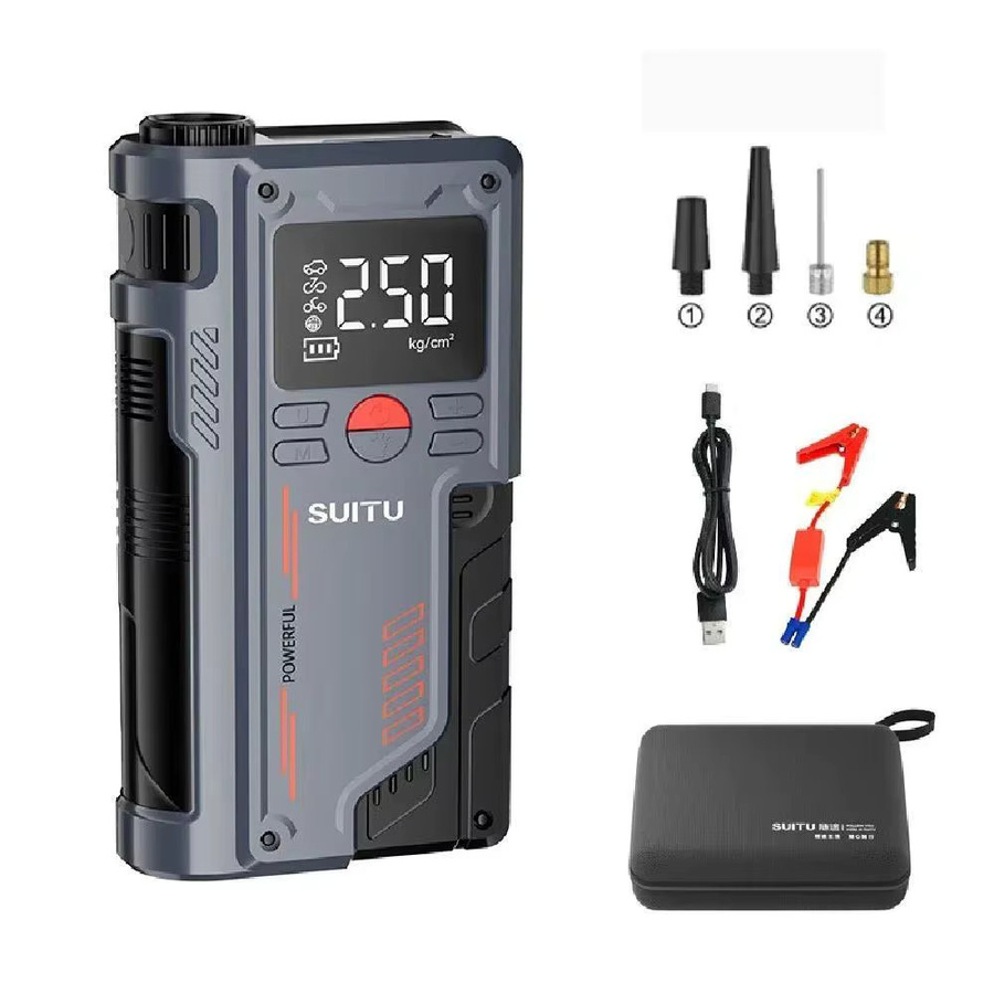 TKKEACE 4-in-1 Auto-Starthilfe mit 150 PSI Luftkompressor und 20000 mAh Powerbank, 1000 A Booster-Ladegerät und Autobatterie-Starter - Bild 5