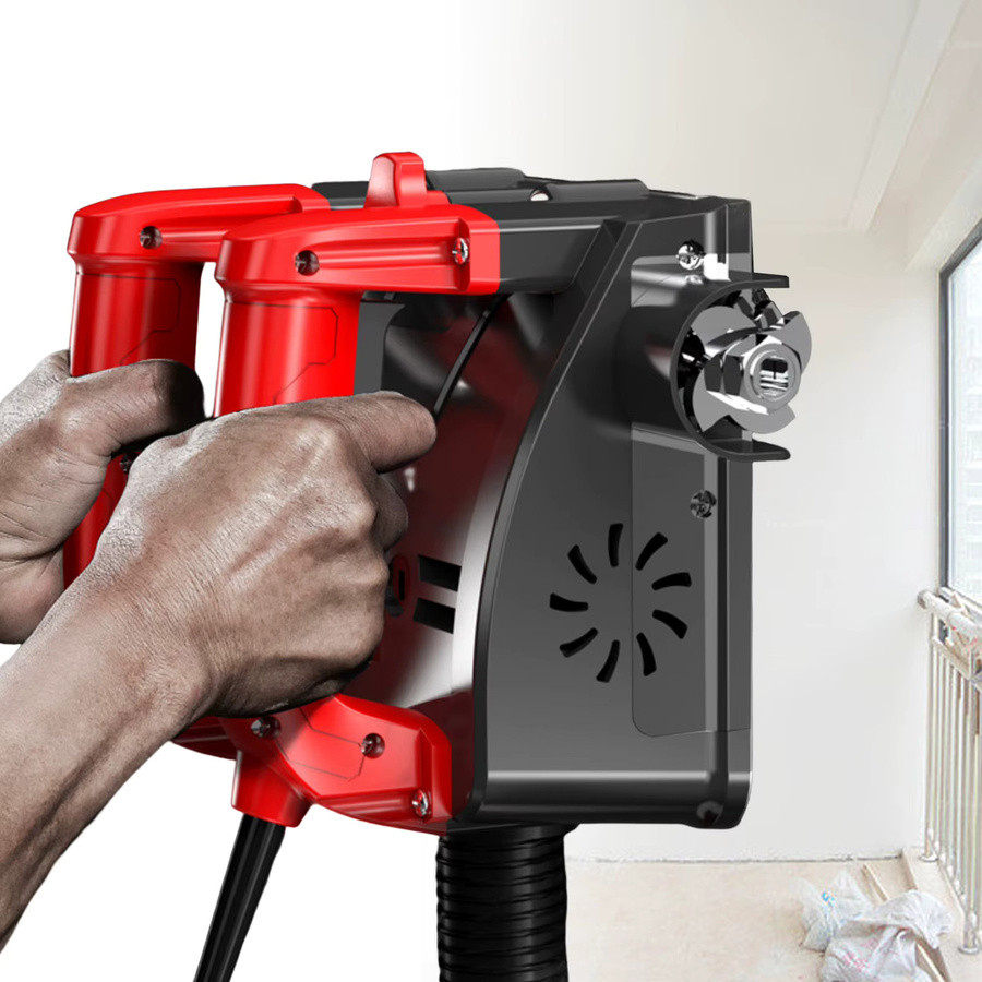 CNCEST Elektrischer Wandhobel 1200W in Rot mit 26 Klingen und 16 cm Breite zur Farb- und Spachtelentfernung - Bild 2