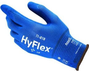 Ansell HyFlex 11-818 Nitrilhandschuh in Blau, Größe 10 - Bild 1