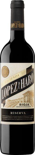 Hazienda Lopez de Haro Rotwein Tempranillo Rioja 2019, trocken, 0,75 l - Bild 1