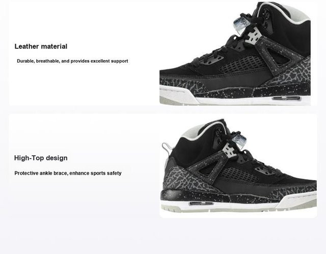 Air Jordan Spizike BG Sneaker, Kinder, Schwarz, Grau-Mist - Bild 1