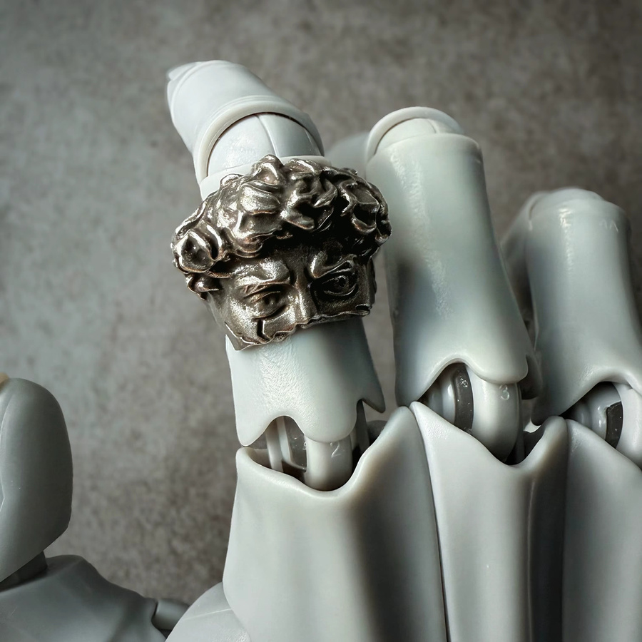 LENNIK Ring Kupfer, David, Verstellbar, Unisex - Bild 2