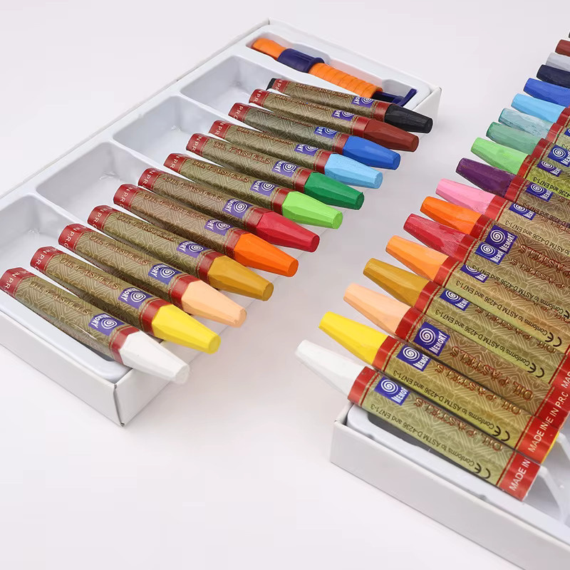 Kolorowys Ölpastellset mit 36 Farben, waschbare und ungiftige Künstler-Malstifte für Graffiti und Kunstbedarf - Bild 2