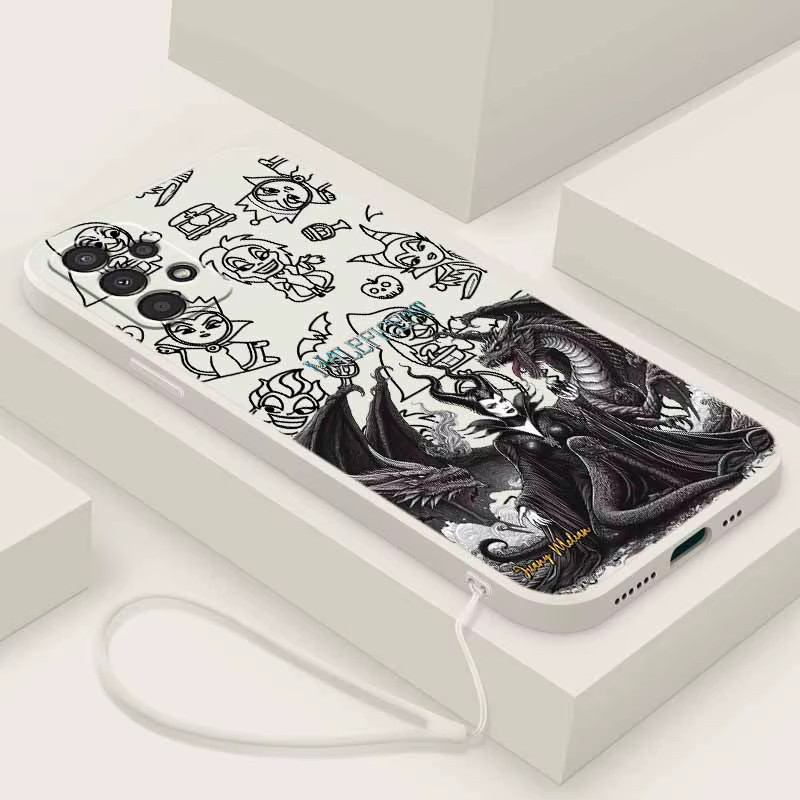 Villain Maleficent Magic Cover Handyhülle für Samsung Galaxy S26 S25 S24 S23 S22 S21 S20 Ultra Plus Lite mit Liquid Rope Design - Bild 2
