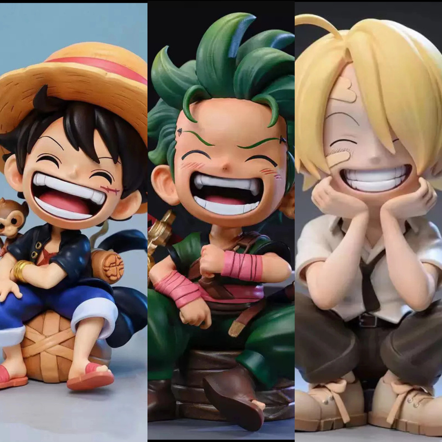 Bandai One Piece Luffy Q Edition, Spielzeugmodell, 13cm, Einzelfigur - Bild 1