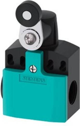 Siemens Positionsschalter 3SE5242-0LK21 mit Schwenkhebel aus Metall und Kunststoffrolle in Multicolour - Bild 1