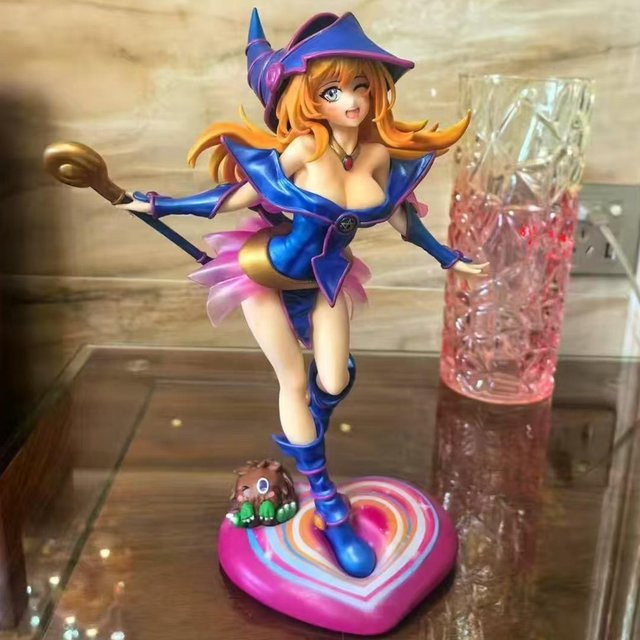 Yiran toy 1 Yu-Gi-Oh! Dunkler Magiermädchen Actionfigur PVC 28cm - Bild 1