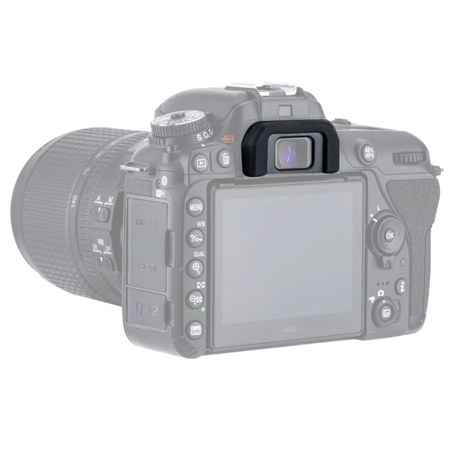 Nikon DK-28 Augenmuschel aus weichem Gummi in Schwarz als Ersatz für die Nikon D7500 DSLR Kamera - Bild 2