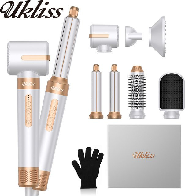 UKLISS 7-in-1 Haartrockner-Bürste, Unisex - Bild 1