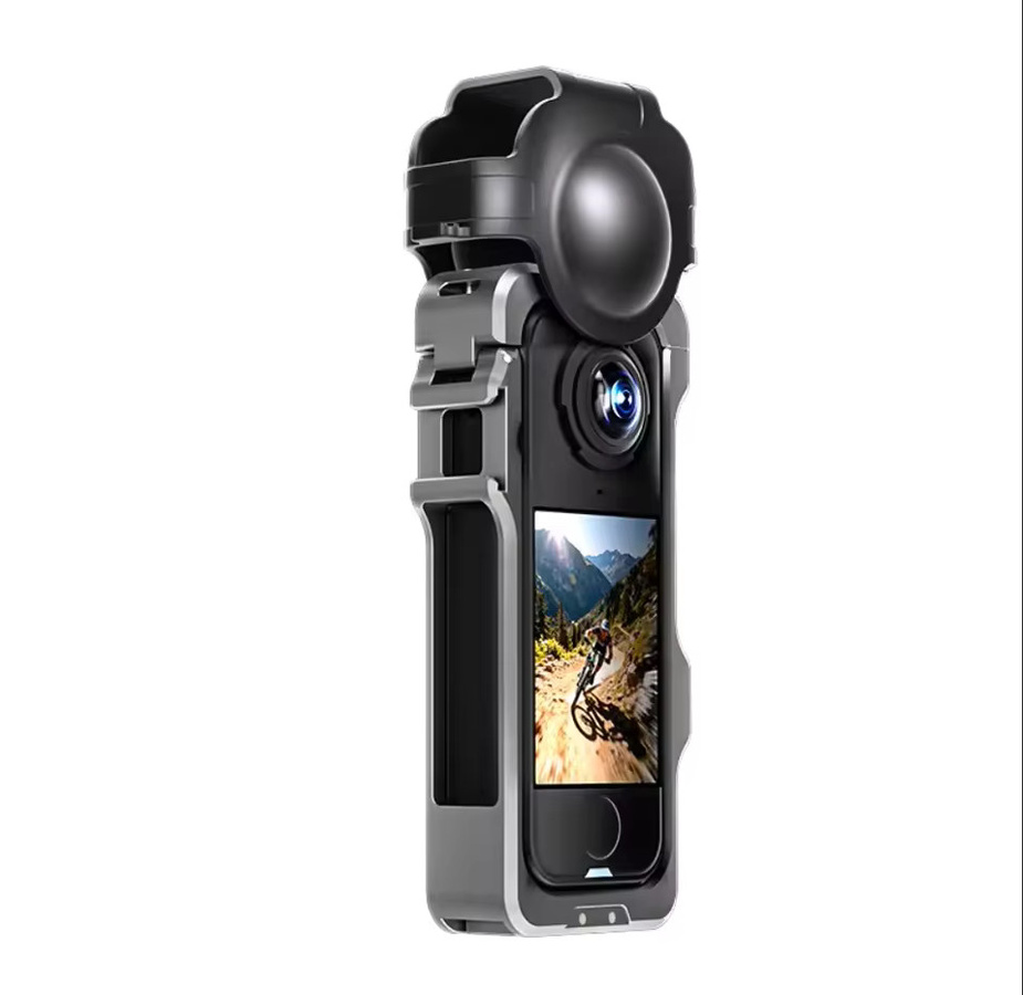 Schützender Metallrahmen aus Aluminiumlegierung für Insta360 X4 Air, X5, X4 und X3 Actioncam - Bild 3
