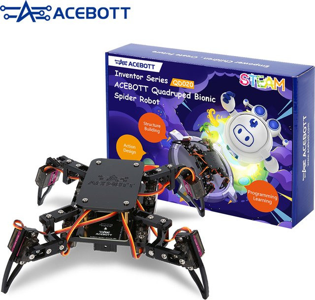 Acebott Spider Explorer Kit, Bionic Vierbeiner Roboter Spielzeug - Bild 1