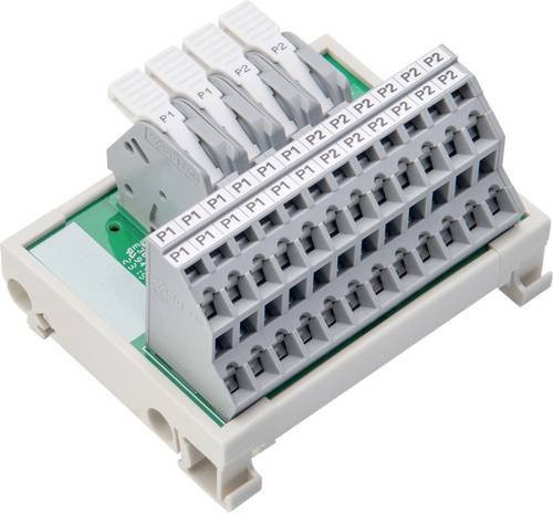 WAGO 830-800/000-316 Potentialverteilermodul, Grau, 6 Stück - Bild 1